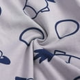 thumbnail image 4 of Luxalzxs Double Zipper Onesies for Baby Boy Girl Newborn Toddler Long Sleeve Cute Soft Cotton Romper Onesies 3 Months-3 Years, 4 of 5