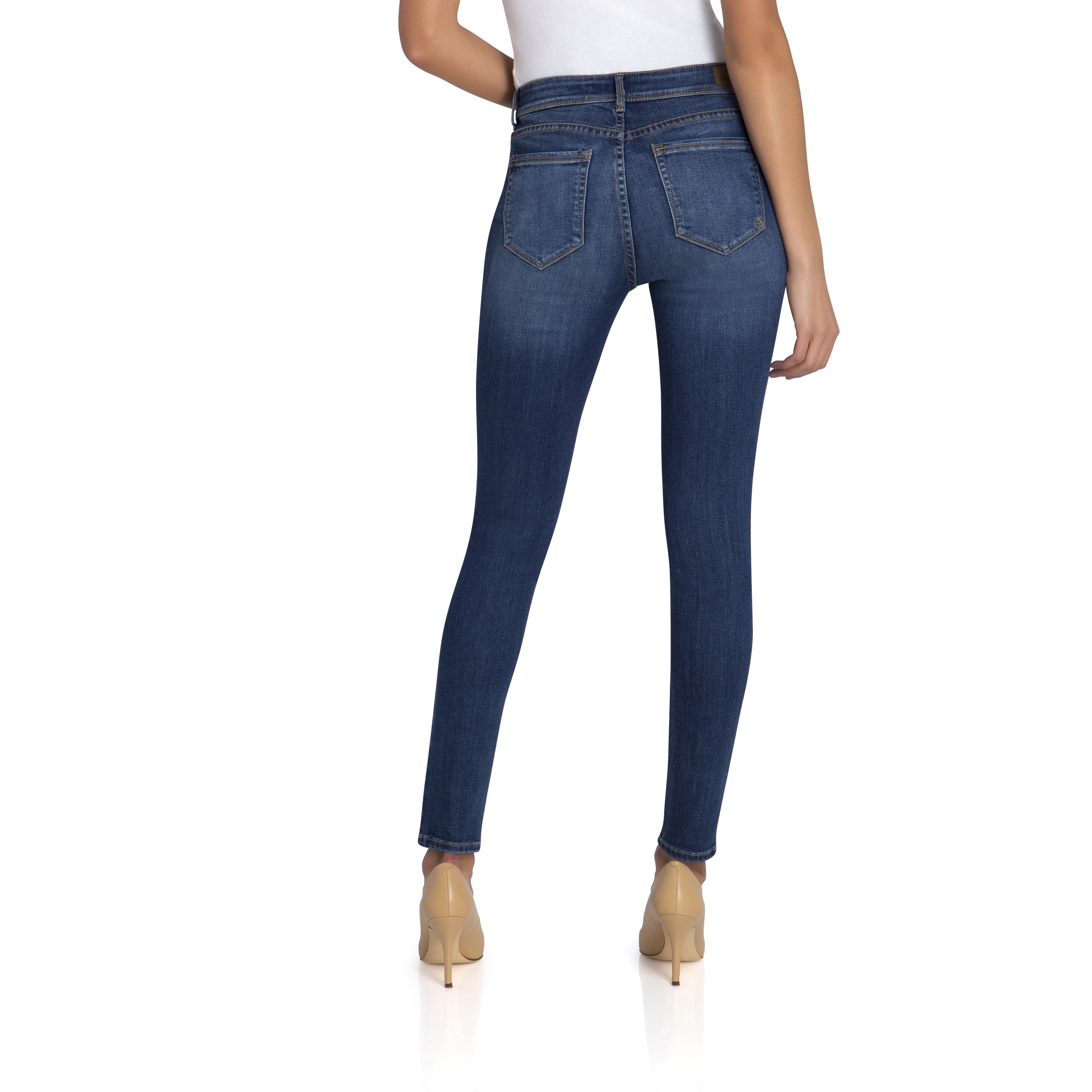 Jordache Women's Mid Rise Skinny Jean 