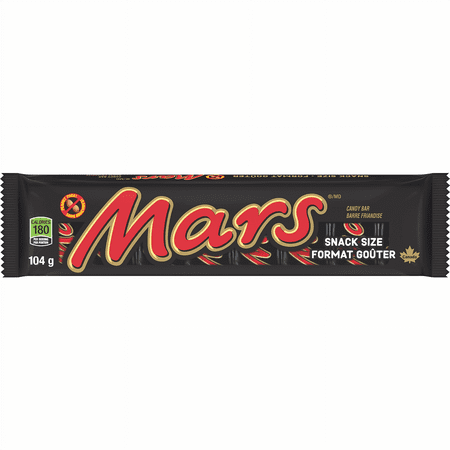 Mars Snack Size Chocolate Candy Bars (8 pk) 104g/3.7 oz