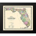 thumbnail image 2 of Drew 14x12 Black Modern Framed Museum Art Print Titled - Florida - Drew 1870, 2 of 5