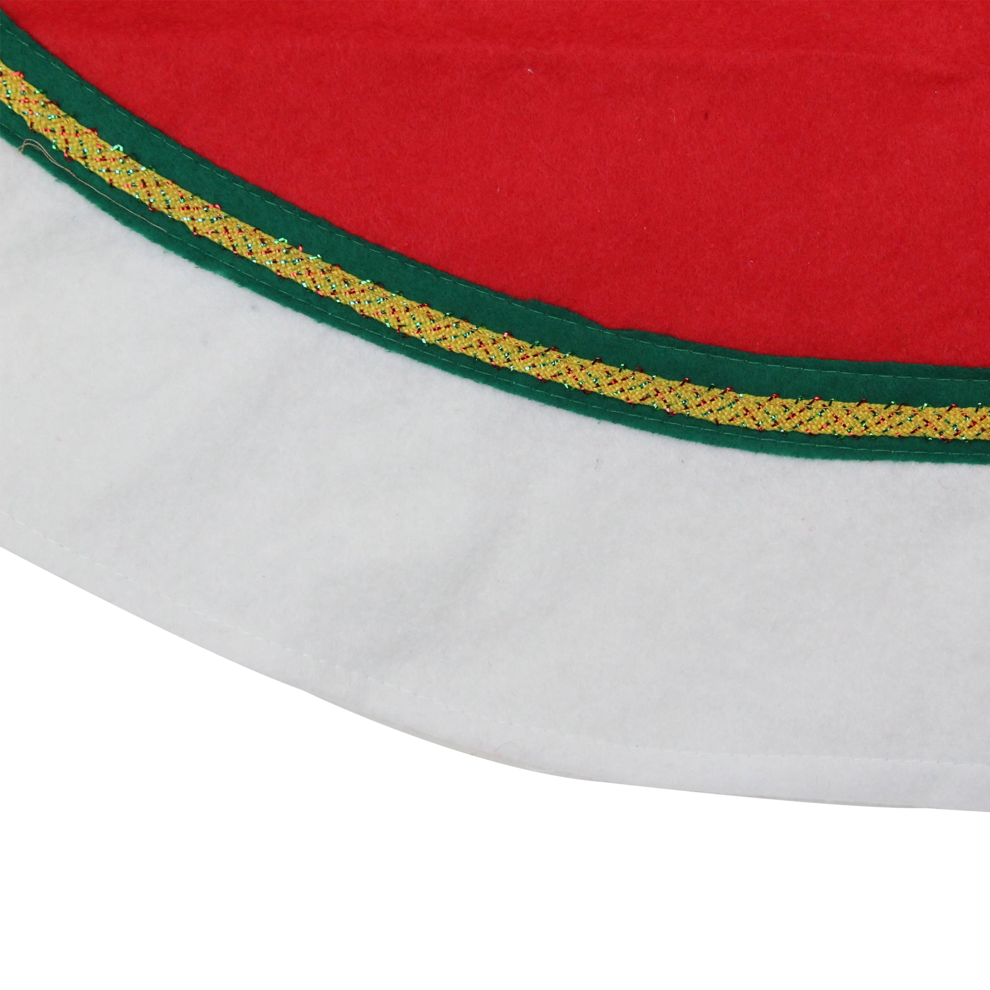 Northlight Red Felt Christmas Tree Skirts, 36"
