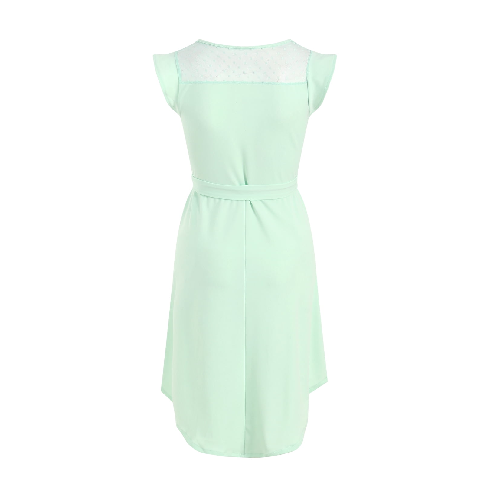 seafoam green casual dress Lulus Seafoam Green Strapless Ruffle Hem Casual / Summer Dress