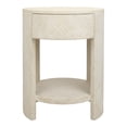 thumbnail image 3 of New Pacific Direct Zivon Round Nightstand/Side Table in Whitewash, 3 of 11