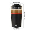 thumbnail image 3 of HLONK 400ml USB Rechargeable Electric Protein Shaker Bottle - Automatic Self Stirring Cup for Protein Powder  Coffee & Milk Drinks - Portable Blender Mixer with Leak-Proof Design - 2 Colo, 3 of 6
