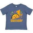 thumbnail image 3 of Inktastic 1st Birthday with Taco and Confetti Boys or Girls Baby T-Shirt, 3 of 5