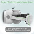 thumbnail image 5 of VR Headset with Game Controller 2pcs Set, Qianhuan Magic Mirror VR with Built-in 3D Earphones, Lightweight Adjustable, Immersive Gaming Movie Home Theater, Ideal Easter Gift, 5 of 11