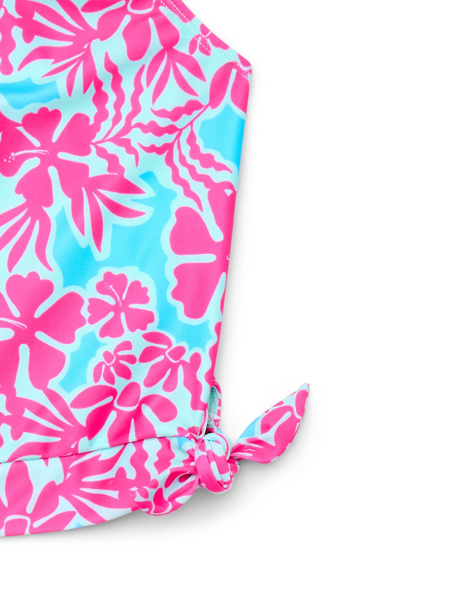 Ocean Gear Girls Tankini Top and Bottoms Swim Set, 2-Piece, Sizes 4-18