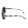 thumbnail image 2 of Women Leopard Print Sunglasses - Oversized Vintage Rectangular - 100% UVA and UVB, 2 of 4