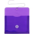 thumbnail image 2 of JAM Paper Plastic Envelopes, 5.5x7.5, 12/Pack, Purple, Button String, Index Booklet, 2 of 4