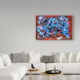 thumbnail image 3 of Trademark Fine Art 'Red And Blue Abstract' Canvas Art by Ata Alishahi, 3 of 3
