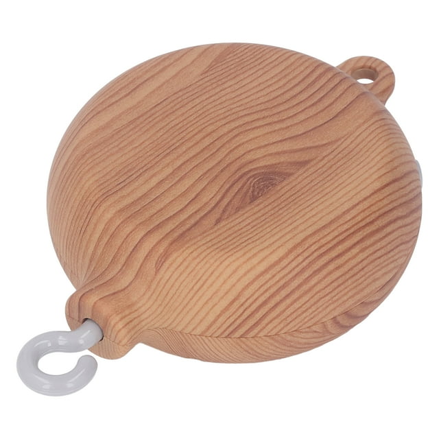 Music Box,Infant Crib Music Box Wood Grain Music Box Crib Mobile Musical Box Unmatched Quality
