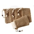 thumbnail image 1 of Bolsa de jabón de Sisal de 5 uds., 12x14cm, bolsa de jabón exfoliante, bolsa de jabón Natural, bolsa de jabón para ducha, bolsa de jabón con cordón para baño, 1 of 4