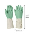thumbnail image 3 of Bwomeauty Kitchen Accessories, Random Color 1Pair Rubber Thickened Cleaning Gloves Dishwashing Gloves Household Kitchen Housework Cleaning Rubber Gloves, Womens Gifts, 3 of 6