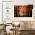 thumbnail image 4 of Elephant Stock Feel Wall Art - Horizontal Canvas Wall Art - Living Room Wall Decor - Nature Canvas - Orange And Brown Decor By Ildiko Neer - 51" x 34", 4 of 4