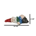 thumbnail image 2 of Mr Gnome Passed Out Drunk Bottom's Up Bare Buttocks Holding Booze Figurine, 2 of 9