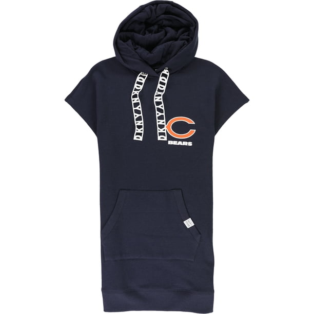 DKNY Vestido con capucha de los Chicago Bears para mujer bea S
