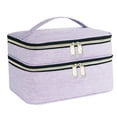 thumbnail image 1 of Minnieouse Nail Polish Storage Bag Handbag with Bag Zippers Travel Sturdy Cosmetic Juegos de manicura Tipo 3, 1 of 1