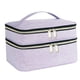thumbnail image 1 of Vogacara Bolsa de almacenamiento de esmalte de uñas Bolso con cremalleras resistentes Bolsa de cosméticos de viaje Juegos de manicura Tipo 3, 1 of 1