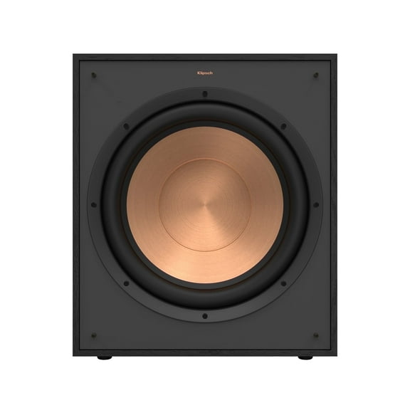 Klipsch R-120Swi Wireless Subwoofer, Enhanced Audio Experience, Black