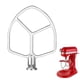 thumbnail image 1 of Accesorio de paleta mezcladora XINBOOGQ de acero inoxidable 5-6QT, 1 of 8