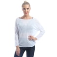 thumbnail image 4 of MSemis Women's Mesh See Through Shirts Blouse Casual Loungewear, 4 of 6