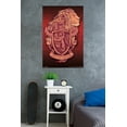 thumbnail image 2 of The Wizarding World: Harry Potter - Gryffindor Lion Crest Wall Poster, 22.375" x 34", 2 of 2