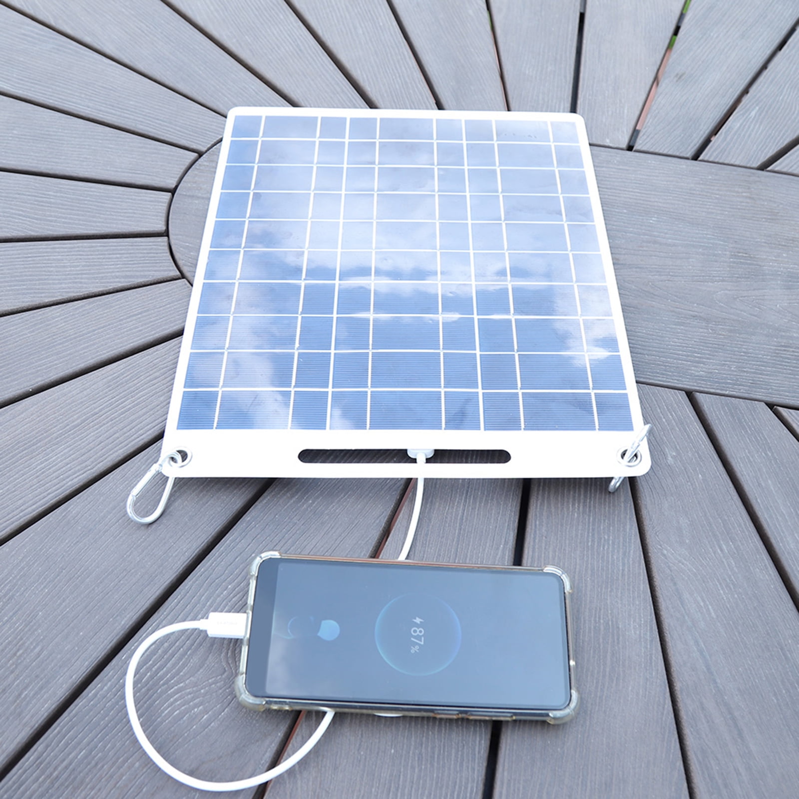WINDLAND 15W Solar Panel Controller Dual USB Regulator Charging for Mobile Phone Travel