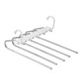 thumbnail image 1 of Mistaha Space-Saving 5-Layer Pants Hanger with Non-Slip Design for Closet Organization and Dorm Room Storage, 1 of 7