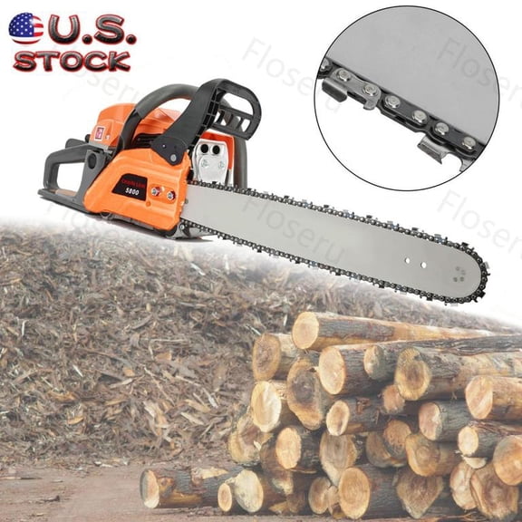 Floseru 20 in. 58cc Top Handle Gas Chainsaw