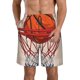 thumbnail image 1 of Balery Basketball Shot Traje de Baño Estilo Hawaiano para Hombre, Shorts de Secado Rápido con Bolsillos-XX-Large, 1 of 6