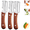 3 Pcs, variant on 3-In-1 Serrated Peeling Knife Premium Vegetable Peeler, Multifunctional Vegetable Serrated Peeler for Kitchen, with Wooden Handle and Bottle Opener