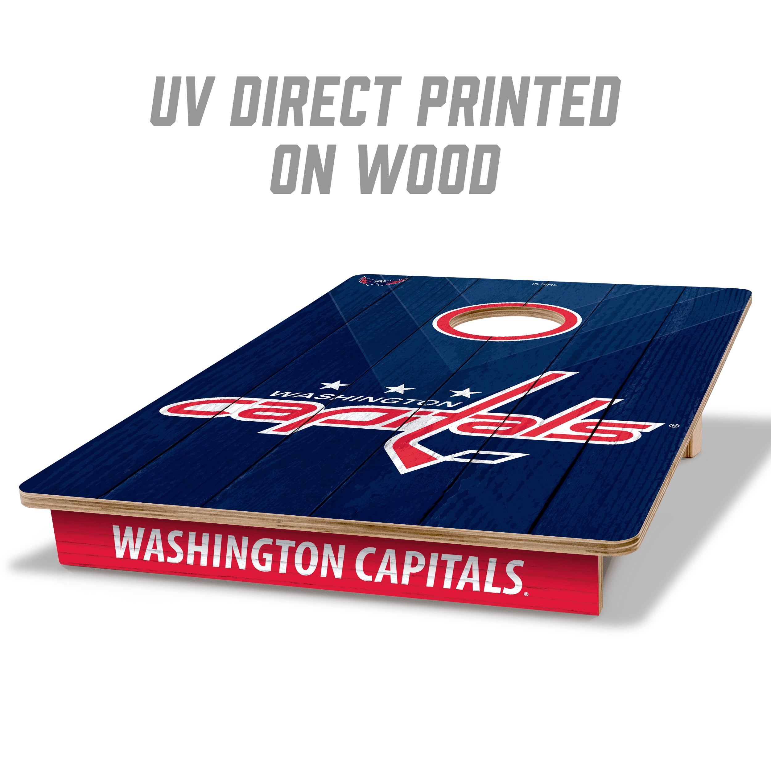 YouTheFan NHL Washington Capitals 2' x 3' Cornhole Game No Bags