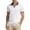 Beige, variant on BUWTTER Mens Relaxed Polo Shirts Short Sleeve Solid Color Business Tops Dressy Work Casual Lapel Shirts Beige L
