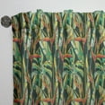 thumbnail image 3 of Designart 'Tropical Foliage Mood V' Tropical Curtain Panel, 3 of 5