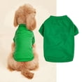 thumbnail image 2 of Basic Blank T-Shirt for Small Dogs Soft Breathable Dog Tee Pullover Design Plain Color Pet Clothing Summer Puppy Cat Cloth Lightweight Vacation Apparel, 2 of 9