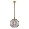 thumbnail image 3 of Innovations Lighting - Athens Deco Swirl - 1 Light Stem Hung Mini Pendant In, 3 of 7