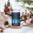 thumbnail image 2 of Yayeee Flameless Candles with Remote Flickering Battery Operated Multi Color Changing, Purple Moonlight Forest, 2 of 7