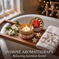 thumbnail image 2 of Tyidzon Christmas Scented Candles for Home, 1 Pc Christmas Tin Soy Wax Aromatherapy Candle with Dried Petals for Home, Perfect Holiday Gifts, 2 of 5