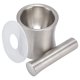 thumbnail image 3 of Mortero De Ajo De Acero Inoxidable, Juego De Maja De Mortero 18/8 Estabilidad Práctica Estructura Dual Duradera Fácil De Limpiar Para Restaurante Para El Hogar ANGGREK Otros, 3 of 8