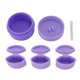 thumbnail image 2 of Dispensador De Maquillaje De Silicona, Tarros De Viaje De Crema De Silicona Vacíos Recargables Con Tapa Y Cuchara, Accesorios De Viaje Para Champú Acondicionador Loción Gel De, 2 of 7