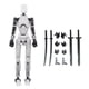 thumbnail image 1 of Qingsi Multi-joint Movable Robot 3D Printed Human Body Model Toy PVC Model Full Body Mobile Robot Desktop Decoration, 1 of 2