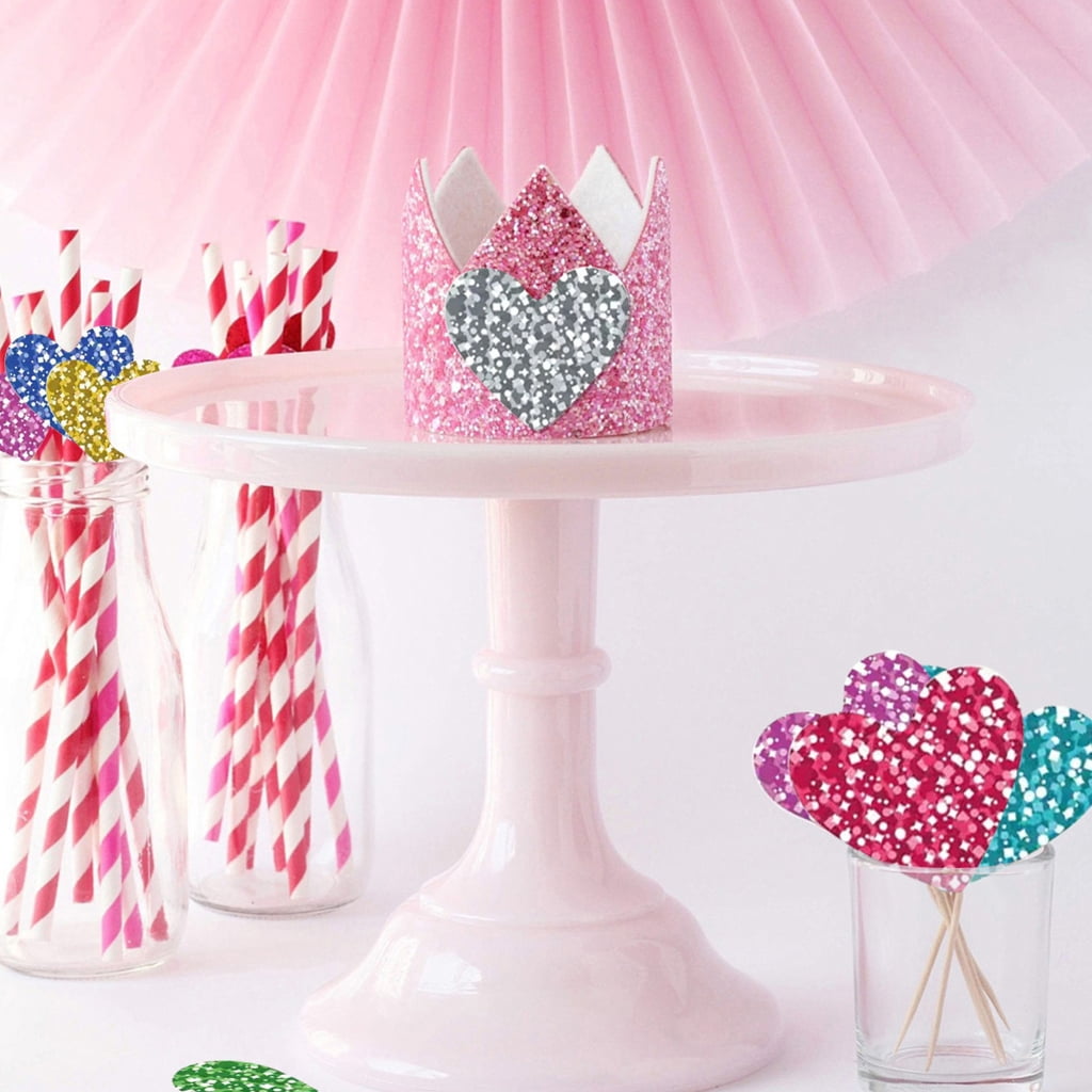 5000Pcs Colorful Heart/Star Sticker for Scrapbooking Journal Notebook Packaging