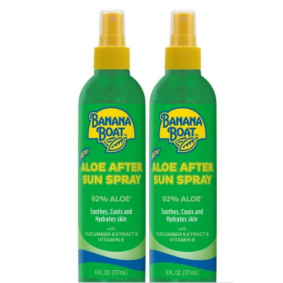 Banana Boat Aloe Mist 6 oz. Pump Spray Twin Pack
