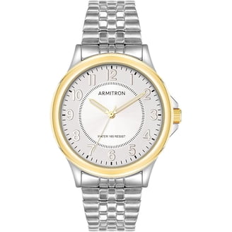 Gold-Tone Analog Dress Bracelet Watch - Metal Band, White Dial, Round Classic Women main image 2