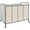 Beige, variant on Laundry Sorter 4 Section, 47.8 Gal (181 L) Laundry Hamper with Wheels, Clothes Divider Basket Sorter, Clothes Separator Hamper Cart with Wheels and Removable Bags, Beige