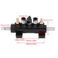 thumbnail image 3 of Foot Pedal Air Valve, Wear  Tire Air Control Valve Rustproof Aluminium Alloy  For Car, 3 of 8