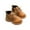 Coffee, variant on Baby Boys Girls Casual Comfortable Tie Rope Zipper Design Non-Slip Short Boots