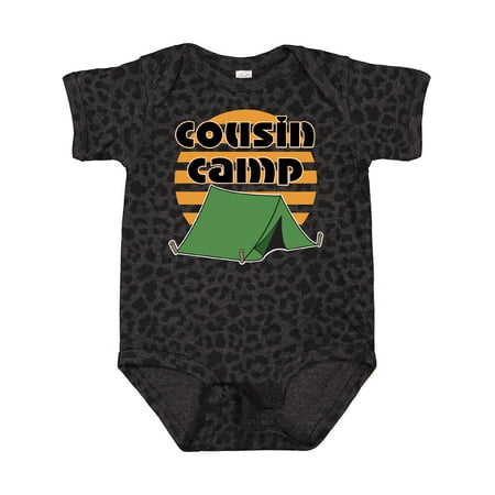 

Inktastic Cousin Camp Summer Reunion Gift Baby Boy or Baby Girl Bodysuit