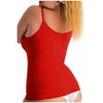 thumbnail image 6 of Miluxas Plus Size Women's Tank Top - Racerback Summer Camisole Top U Neck Beach Fashion Clothes Red XL(XL), 6 of 7