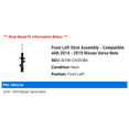 thumbnail image 2 of Front Left Strut Assembly - Compatible with 2014 - 2019 Nissan Versa Note 2015 2016 2017 2018, 2 of 2